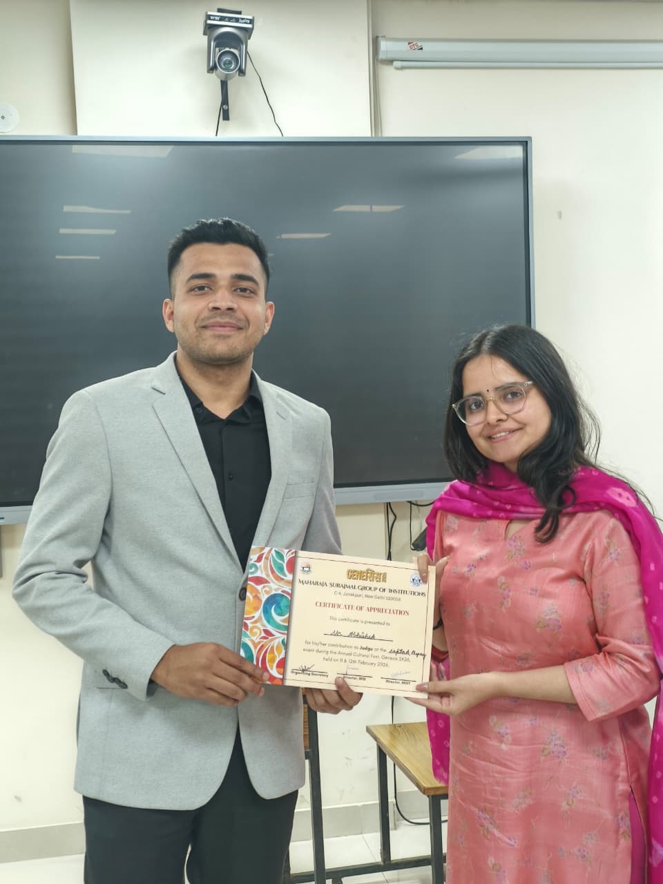 Award and recognition